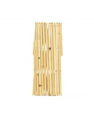 Traliccio in legno grigliato estensibile 434013 da 150x30 cm Welkhome per piante