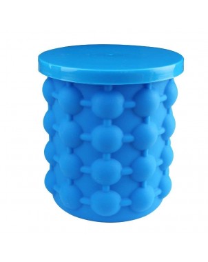 Cube Maker secchiello in silicone 018053 per ghiaccio ice genie doppio utilizzo