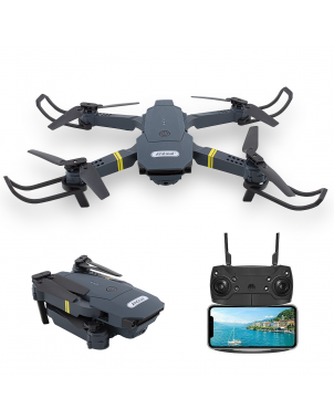 Mini Drone Quadricottero 1080P HD Pieghevole con Telecamera e Telecomando Wifi