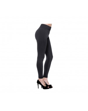 Leggings panta collant cotone modellante fuseaux leggins | Nero - S/M
