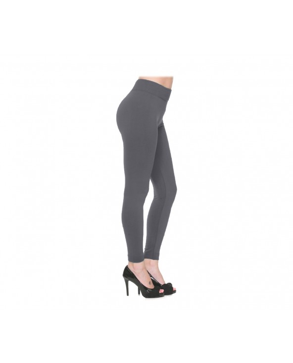 Leggings panta collant cotone modellante fuseaux leggins | Grigio - S/M