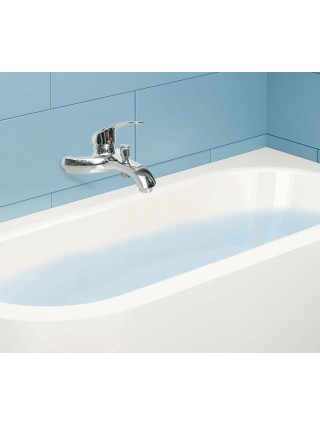 Miscelatore rubinetto per vasca da bagno 13682 in acciaio cromato monocomando