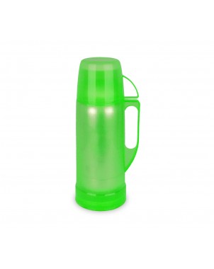 059173 Thermos per bevande welkhome rivestito in plastica colorata 750 ml | Verde