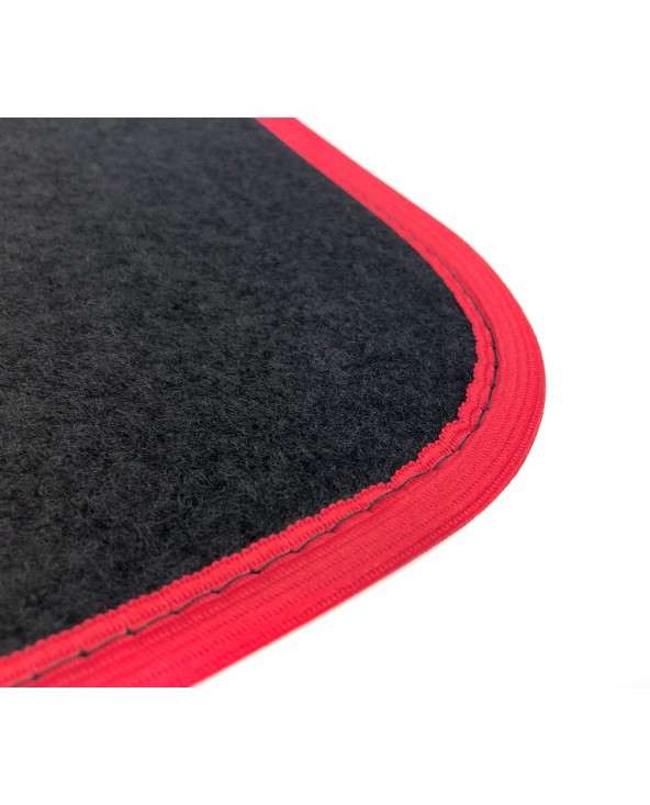 Set 4 tappetini XONE SPEED TA051 in moquette con fondo antiscivolo in 4 colori | Blu