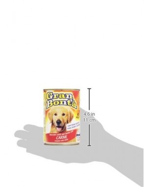 Monge GRAN BONTA' Bocconi con Carne scatoletta per cani da 400g con vitamine
